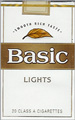 BASIC LIGHT SP KING Cigarettes pack
