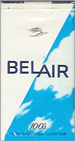 BELAIR BLUE SOFT 100 Cigarettes pack