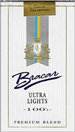 BRACAR ULTRA LIGHT 100 SOFT Cigarettes pack