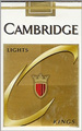 CAMBRIDGE LIGHT KING Cigarettes pack