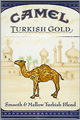 CAMEL TURKISH GOLD BOX KING Cigarettes pack