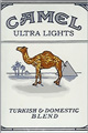CAMEL ULTRA LIGHT BOX KING Cigarettes pack