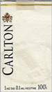 CARLTON SOFT 100 Cigarettes pack