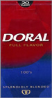 DORAL FF 100 Cigarettes pack