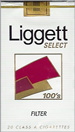 LIGGETT SELECT FF SOFT 100 Cigarettes pack