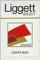 LIGGETT SELECT LIGHT BOX KING Cigarettes pack