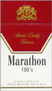 MARATHON FULL FLAVOR BOX 100 Cigarettes pack