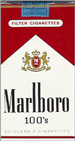 MARLBORO 100 Cigarettes pack