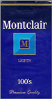 MONTCLAIR LIGHT 100 Cigarettes pack