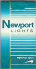 NEWPORT LIGHT 100 Cigarettes pack