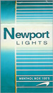 NEWPORT LIGHT BOX 100 Cigarettes pack