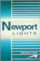 NEWPORT LIGHT BOX KING Cigarettes pack
