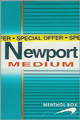NEWPORT MEDIUM BOX 80 KING Cigarettes pack